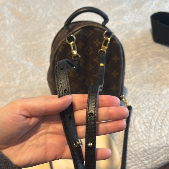 Authentic Louis Vuitton Palm Springs Mini Backpack Purse - Picture 8 of 14